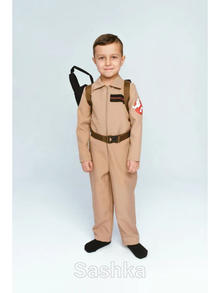 Карнавальний костюм Мисливець за привидами для хлопчика на Хелловін, розмір 98-152 Карнавальний костюм Мисливець за привидами для хлопчика на Хелловін, розмір 98-152